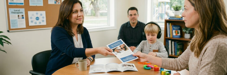 One step at a time: gathering information and building a support network will help you navigate your child's autism diagnosis.